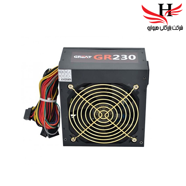 تصویر پاور کيس پکدار فن بزرگ GRET-230W